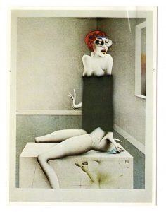 Αναπαραγωγή έργου του Paul Wunderlich “Vera”