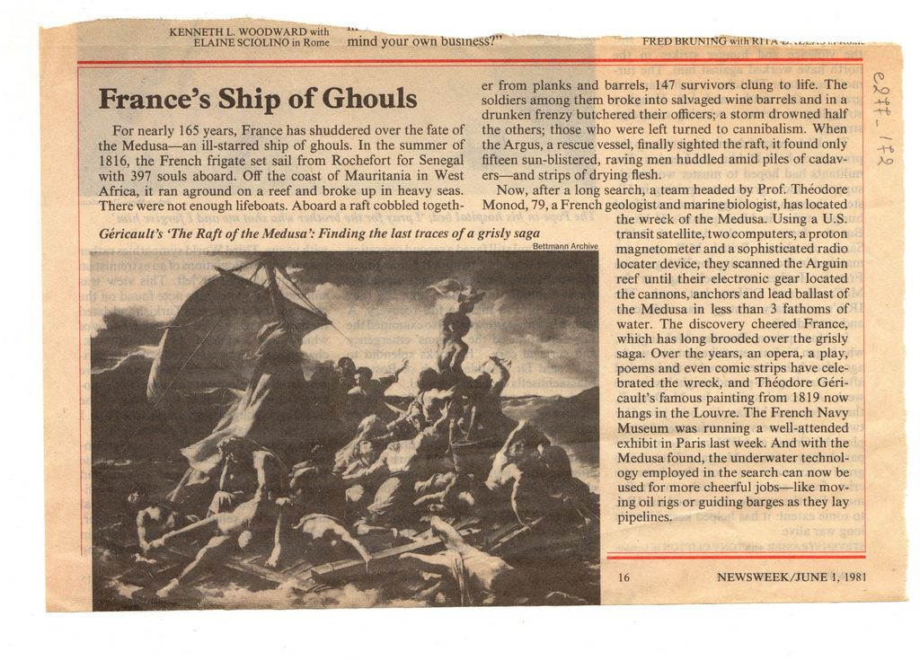 “France’s Ship of Ghouls”