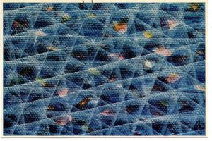 Αναπαραγωγή έργου του P. Dorazio “Le tue perle” (λεπτομέρεια)