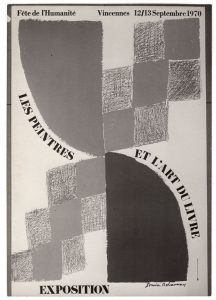 Έκθεση “Les peintres et l’art du livre” – Fête de l’Humanité 1970