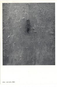 Αναπαραγωγή έργου του J. Dine “Red Knife”