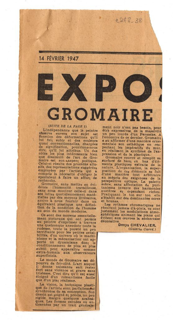 “Gromaire”