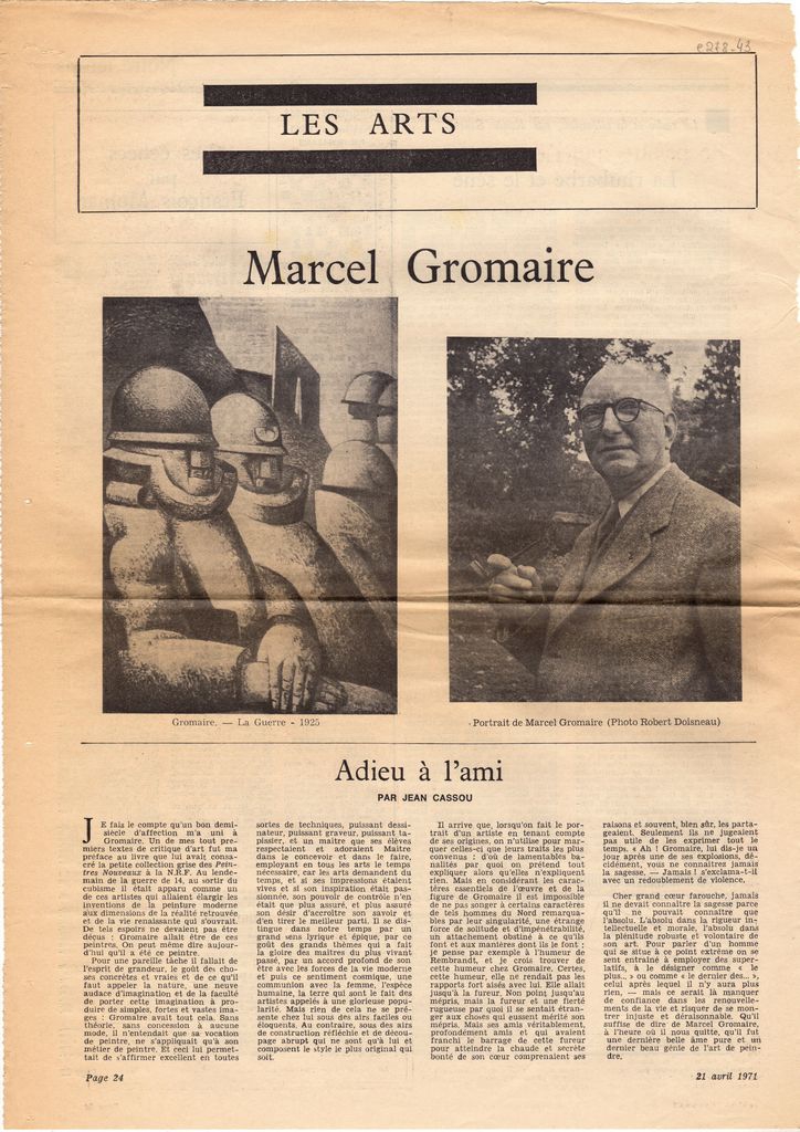“Adieu à l’ ami”