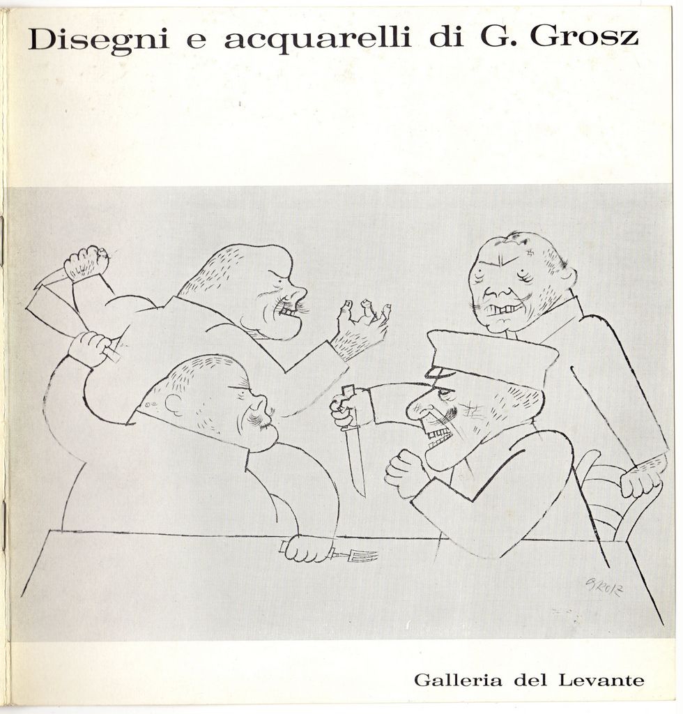 Έκθεση George Grosz “Disegni e acquarelli”