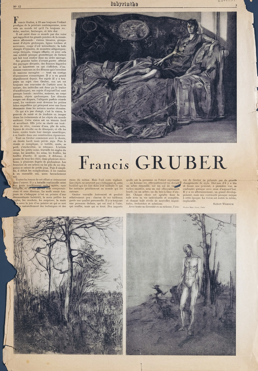 “Francis Gruber”