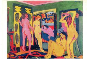 Αναπαραγωγή έργου “Badende im Raum”