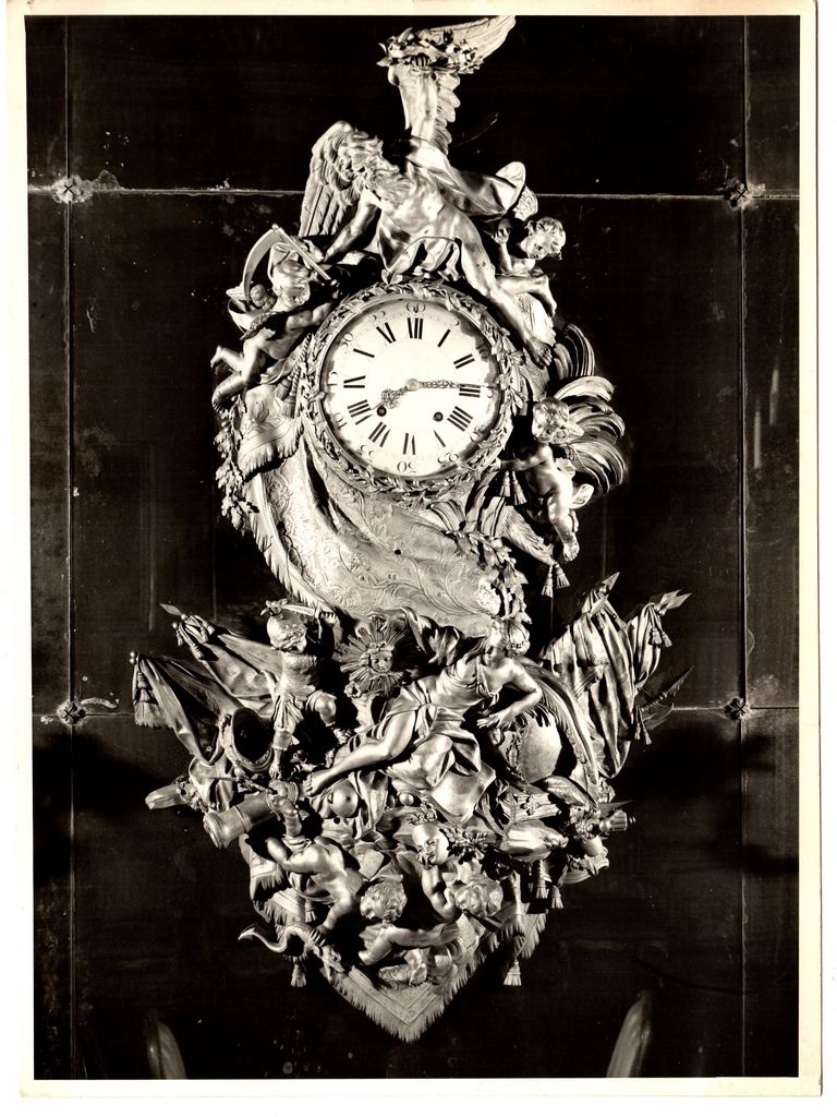Αναπαραγωγή έργου “Orologio con allegoria del tempo (firmato)”