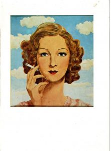 Αναπαραγωγή έργου “Gouache pour une marque de cigarettes probablement Belga”