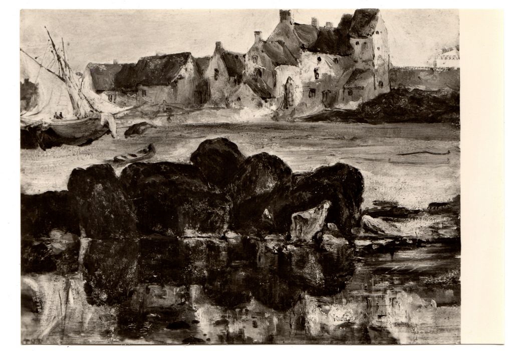 Αναπαραγωγή έργου “Village de pêcheurs”