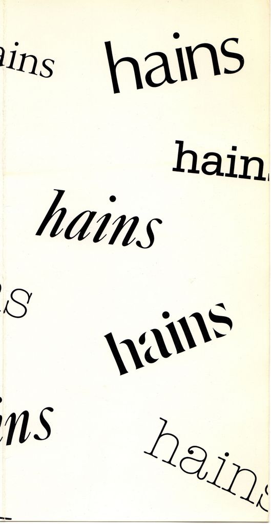 Έκθεση Raymond Hains “La chasse au CNAC”