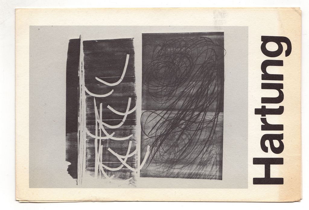 Έκθεση Hans Hartung “Recent Etchings and Lithographs”