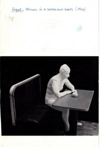 Αναπαραγωγή έργου “Woman in a restaurant booth”