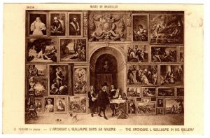 Αναπαραγωγή έργου “L’ Archiduc L. Guillaume dans sa galerie”