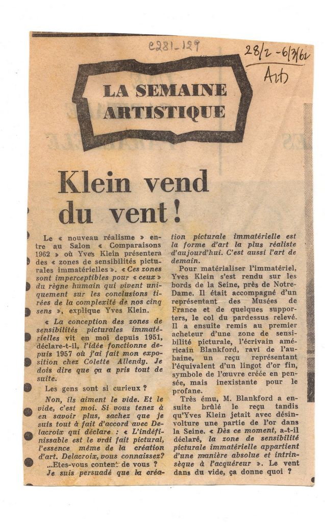 “Klein vend du vent!”