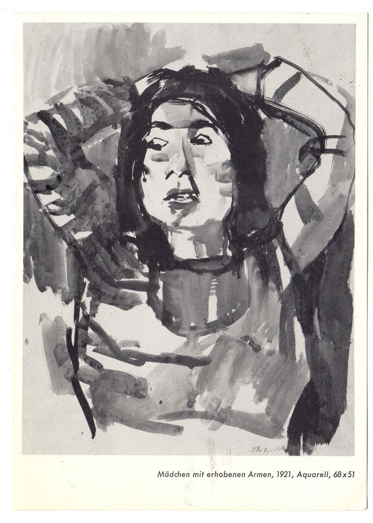 Έκθεση “Oskar Kokoschka. Aquarelle. Zeichnungen. Grafik”
