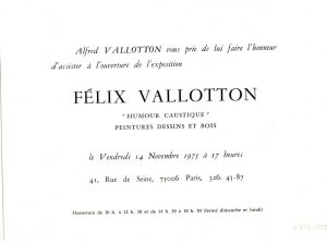 Έκθεση Félix Vallotton “Humour caustique”