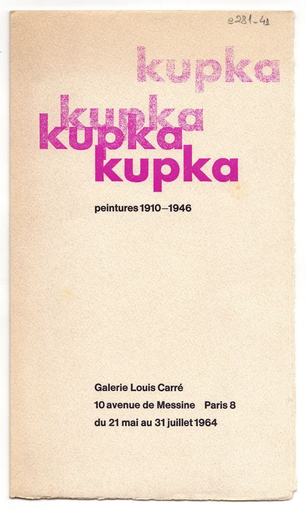 Έκθεση “Kupka. Peintures 1910-1946”