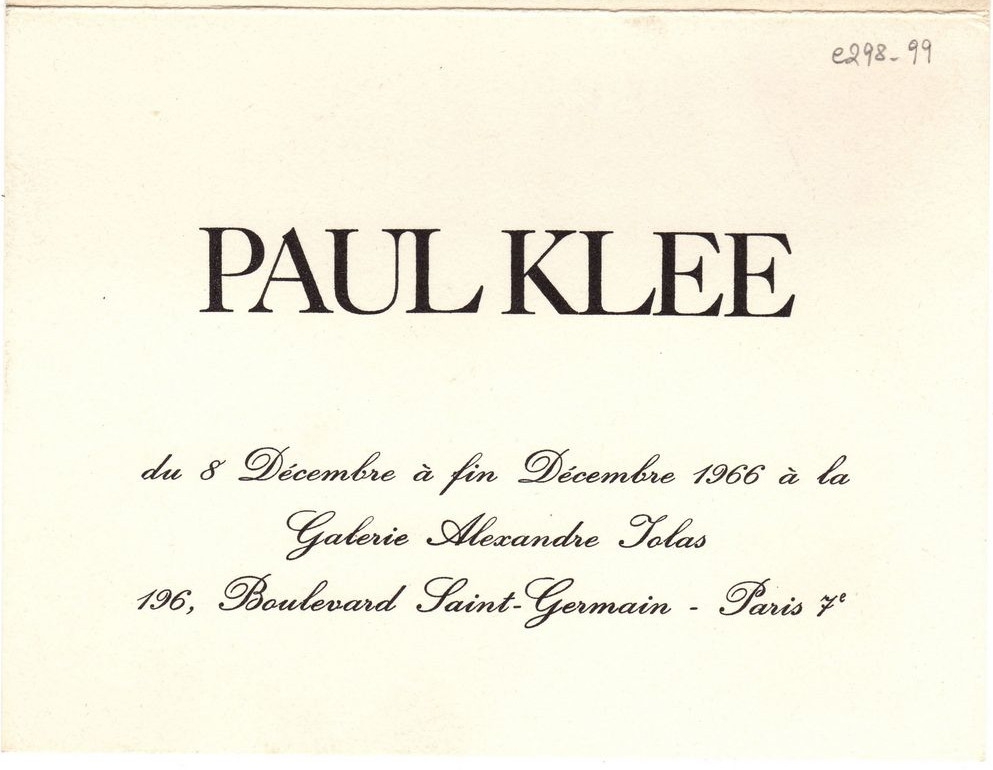 “Paul Klee”