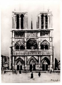 Αναπαραγωγή έργου “Notre Dame”