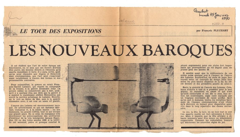 “Les nouveaux baroques”