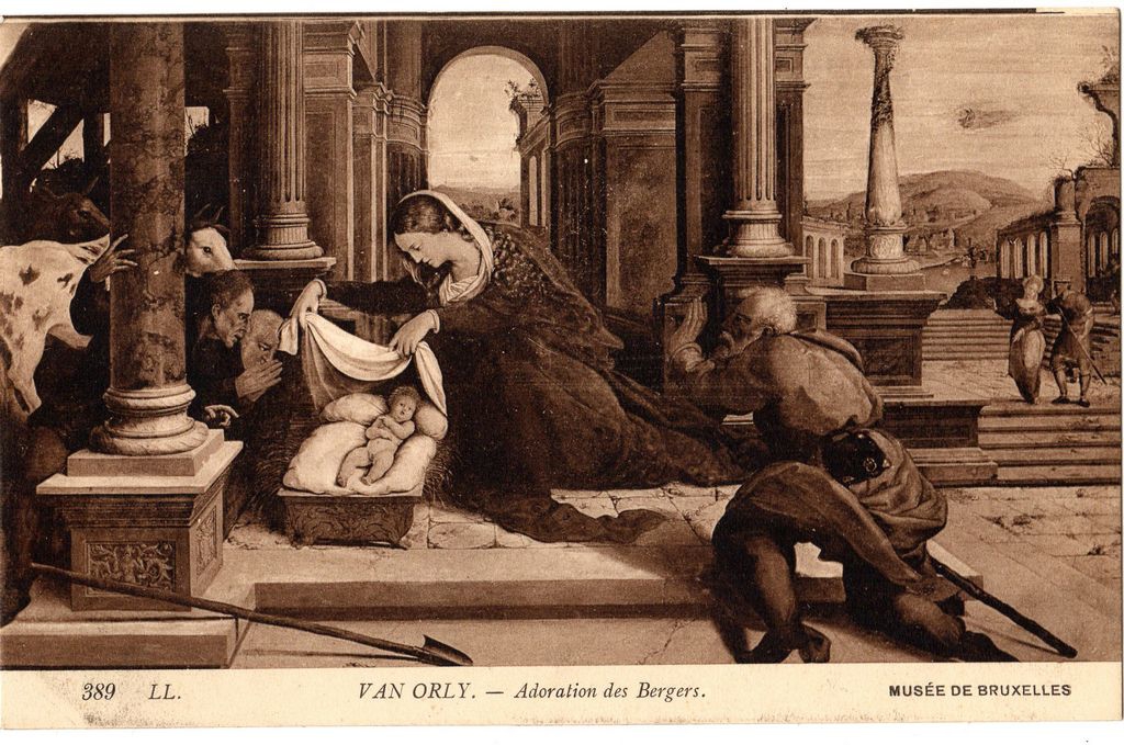 Αναπαραγωγή έργου “Adoration des Bergers”