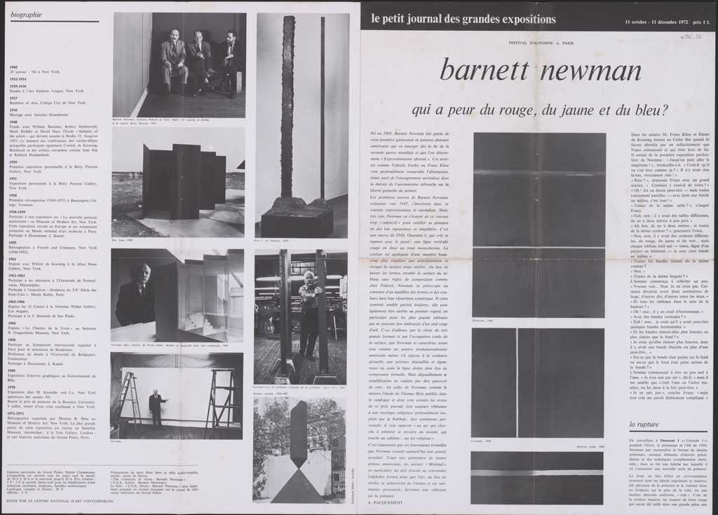 Έκθεση Barnett Newman