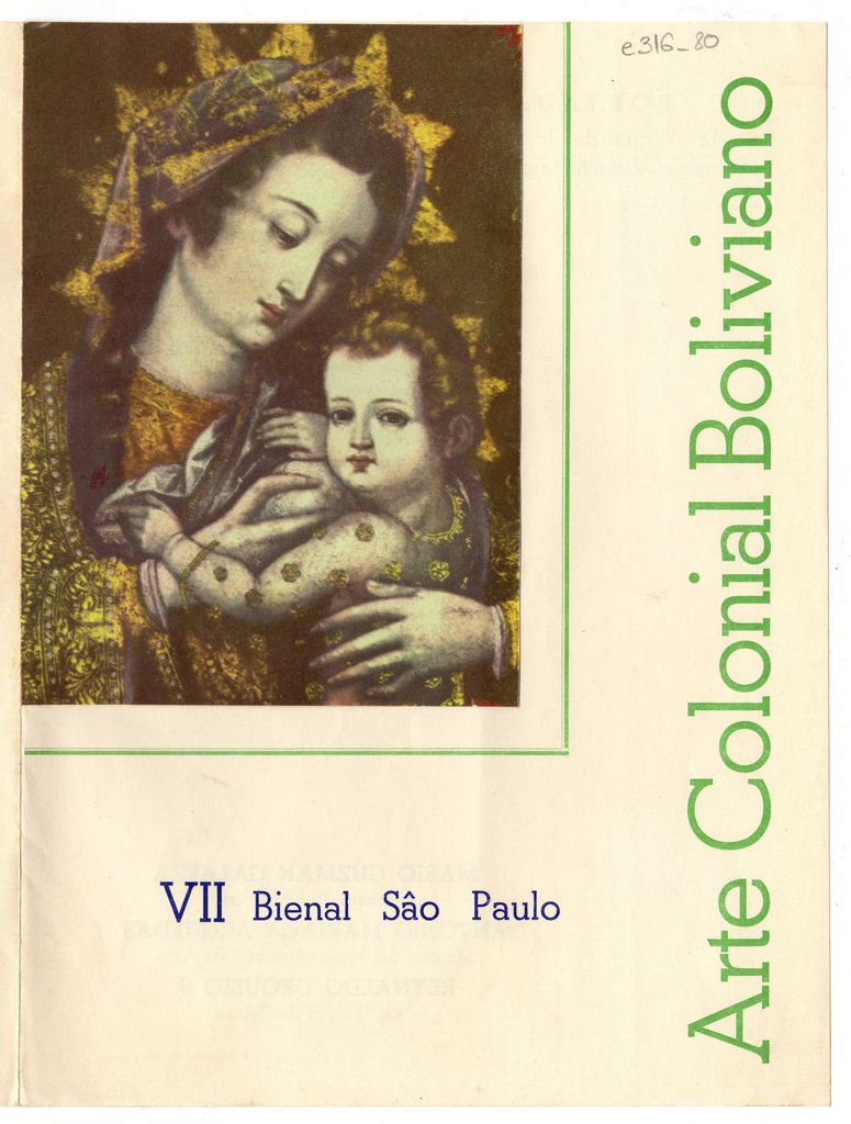 Έκθεση “VII Bienal Sao Paulo. Arte Colonial Boliviano”