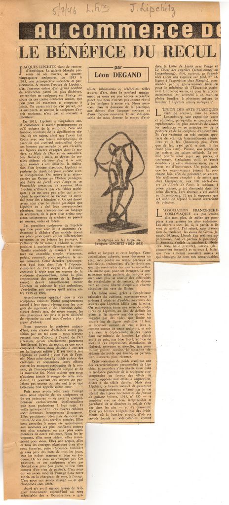 “Le bénéfice du recul”