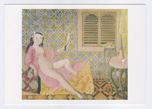 Αναπαραγωγή έργου του Balthus “La chambre turque”