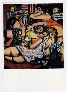 Αναπαραγωγή έργου του M. Beckmann «Siesta»