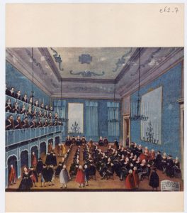 Αναπαραγωγή έργου του G. Bella [“La Cantata delle orfanelle per i Duchi del Nord”]