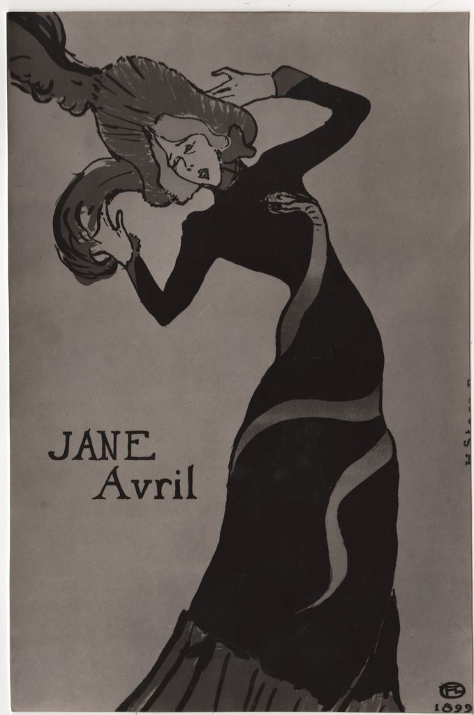 Αναπαραγωγή έργου “Jane Avril au serpent”