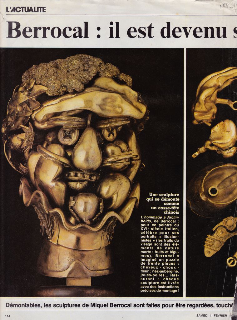“Berrocal: il est devenu sculpteur grâce à Picasso”