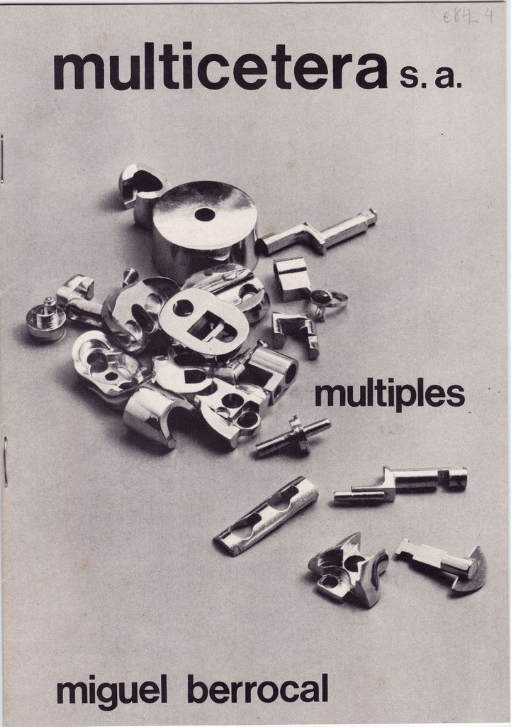 Miguel Berrocal “Multiples”