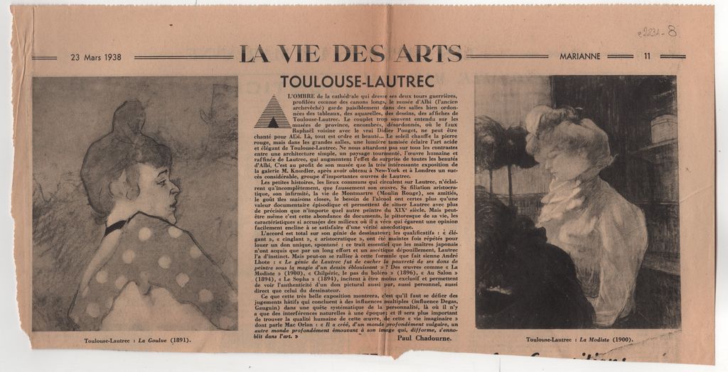 “Toulouse-Lautrec”