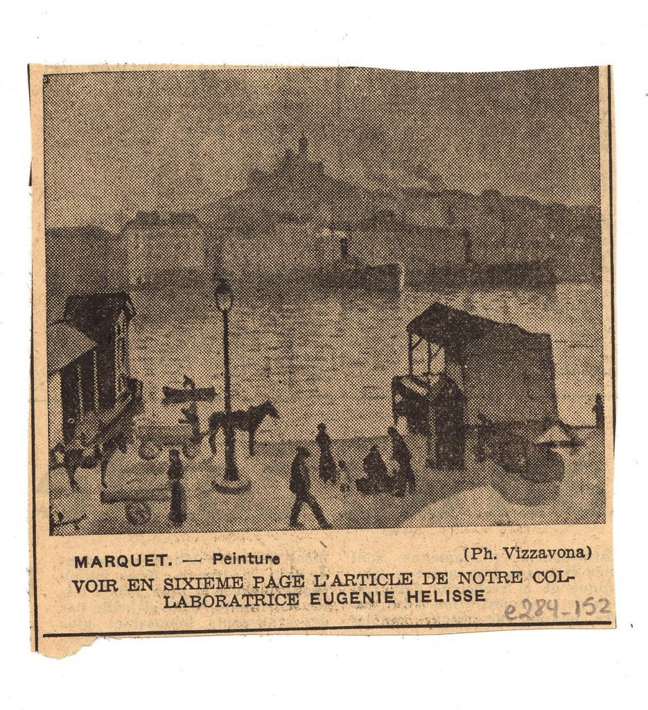 Αναπαραγωγή έργου του A. Marquet