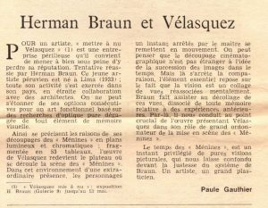 “Herman Braun et Vélasquez”