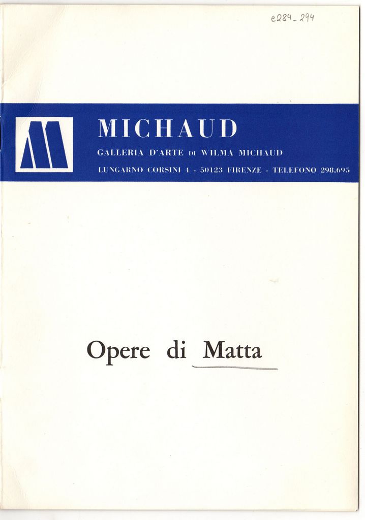 Έκθεση “Opere di Matta”