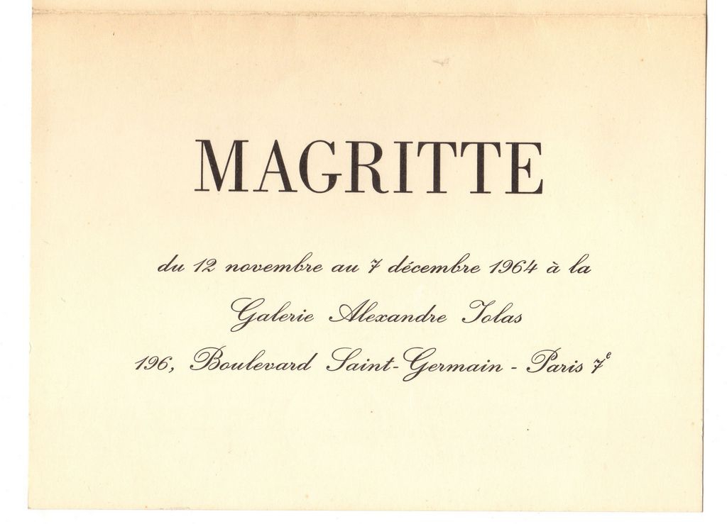 Έκθεση “Magritte”