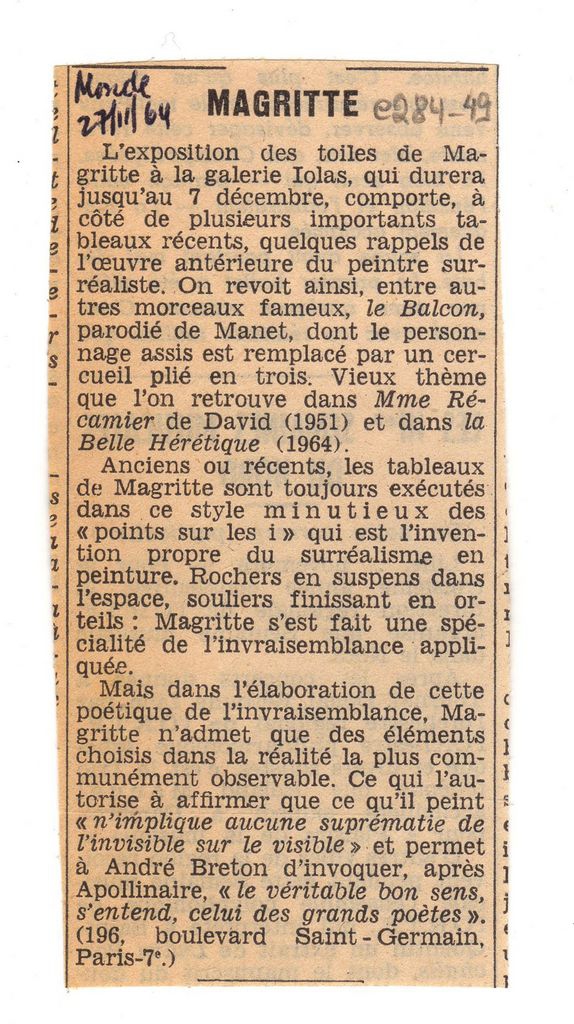 “Magritte”