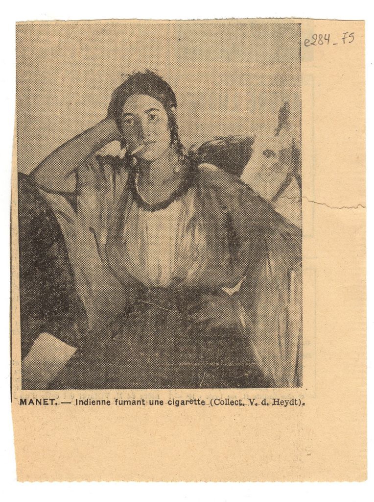 Αναπαραγωγή έργου του E. Manet