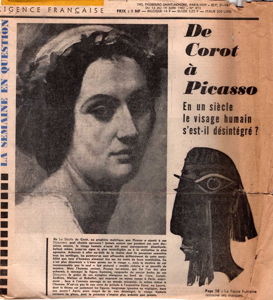 “5 artistes interrogent le visage”