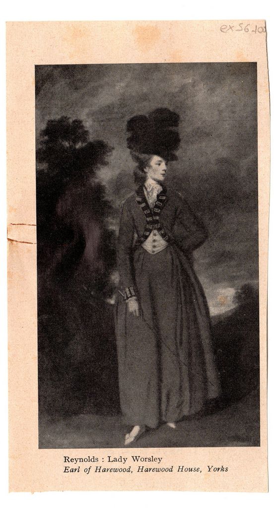 Αναπαραγωγή έργου “Lady Worsley”