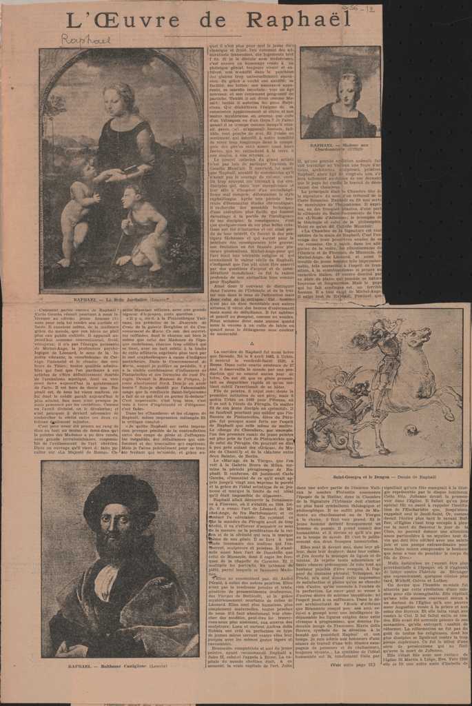 “L’ Oeuvre de Raphaël”