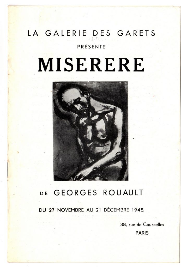 Έκθεση Georges Rouault “Miserère”