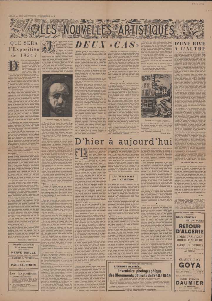 “Que sera l’ Exposition de 1954”