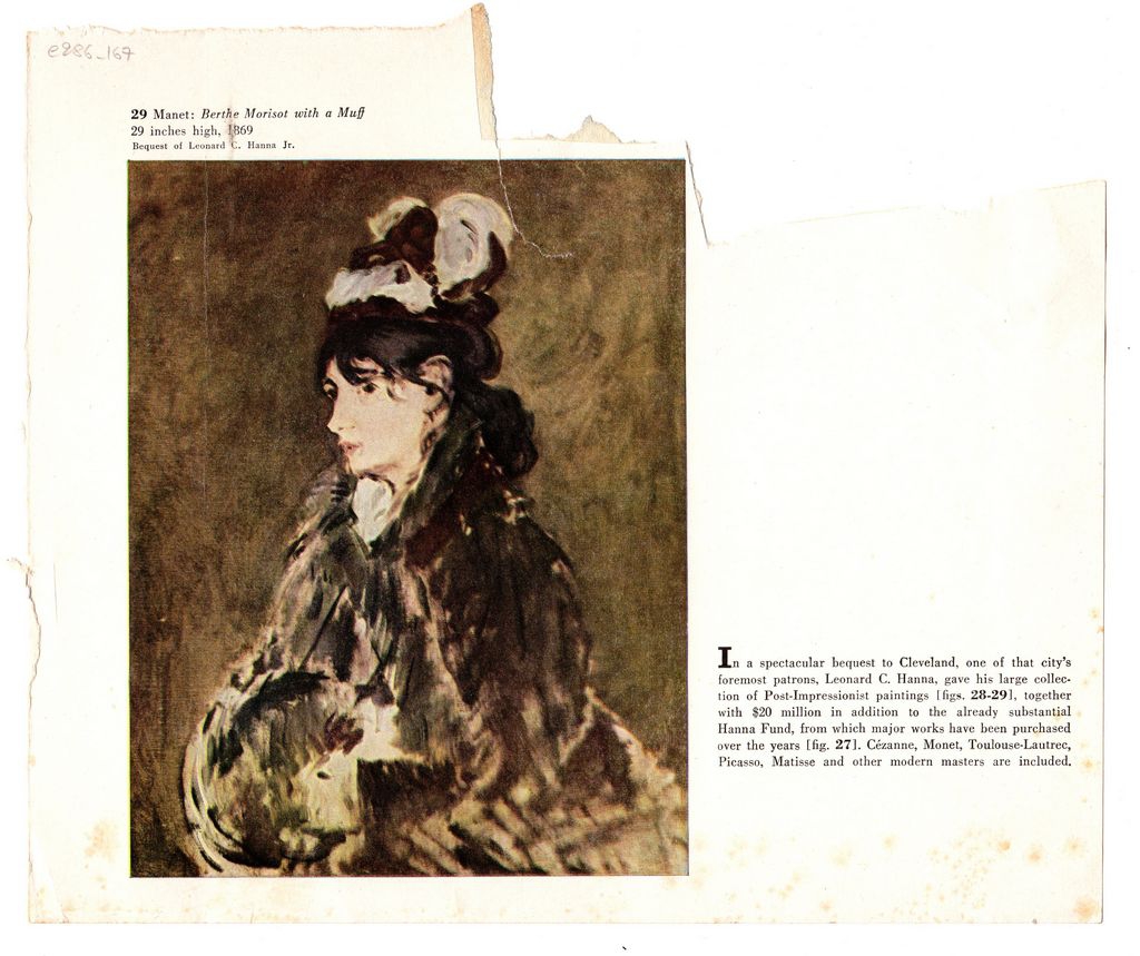 Αναπαραγωγή έργου “Berthe Morisot with a Muff”