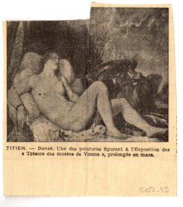 Αναπαραγωγή έργου “Danaë”