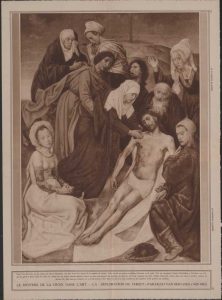 Αναπαραγωγή έργου “La deploration du Christ”