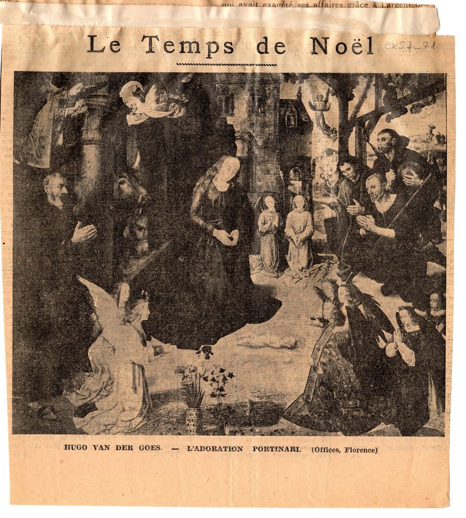 Αναπαραγωγή έργου “L’ Adoration portinari”